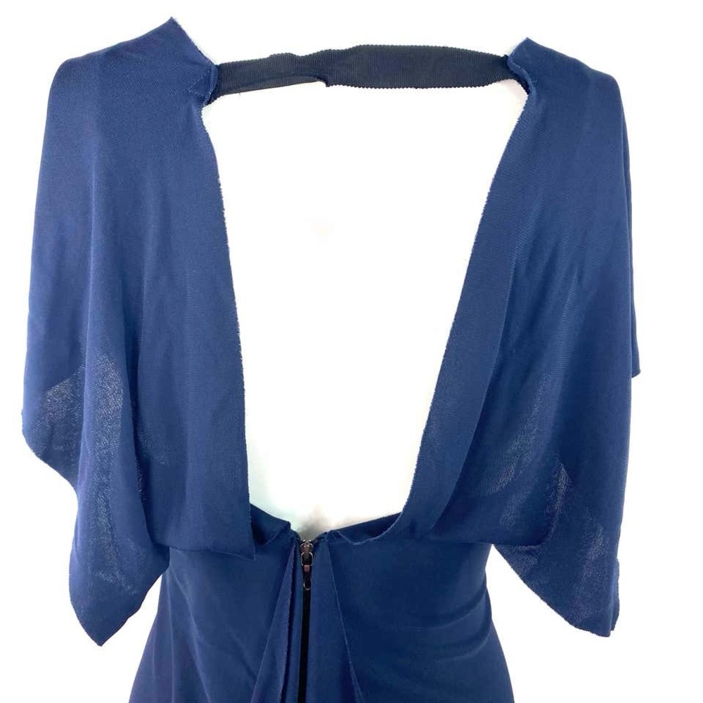 Roland Mouret Navy Midi Dress - Picture 4 of 8